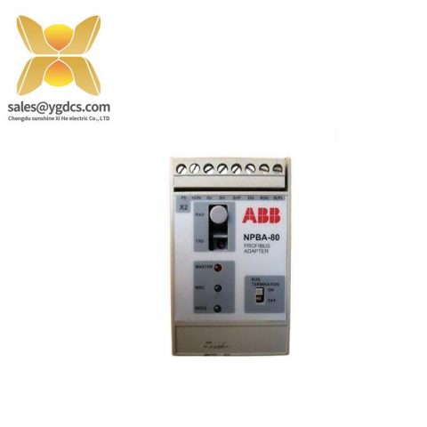 ABB NPBA-80 Profibus Adapter Module, Industrial Control Systems