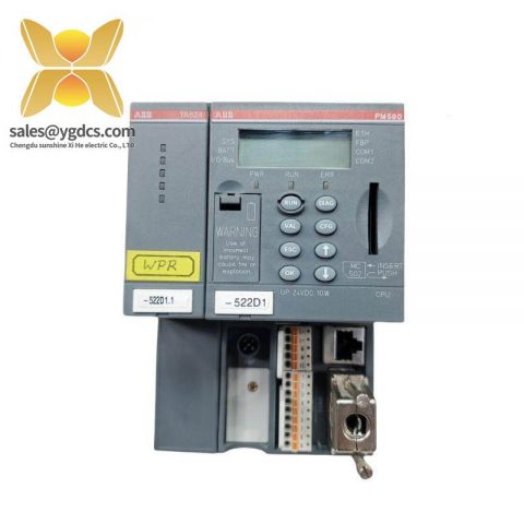 ABB PM590-ETH: Advanced PLC Automation CPU, Combining Reliability & Efficiency