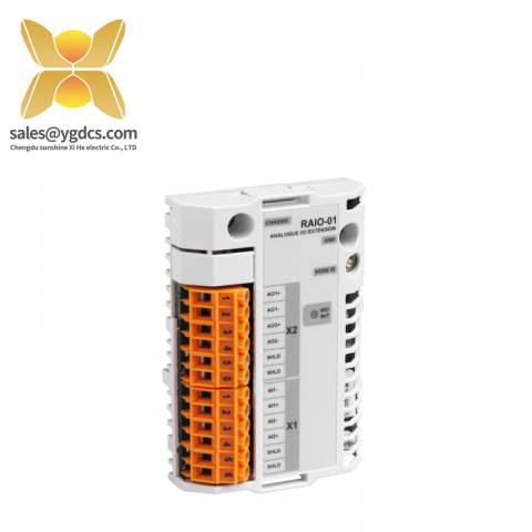 ABB RAIO-01 64606841: Analog I/O Extension PCB, for Industrial Control Applications