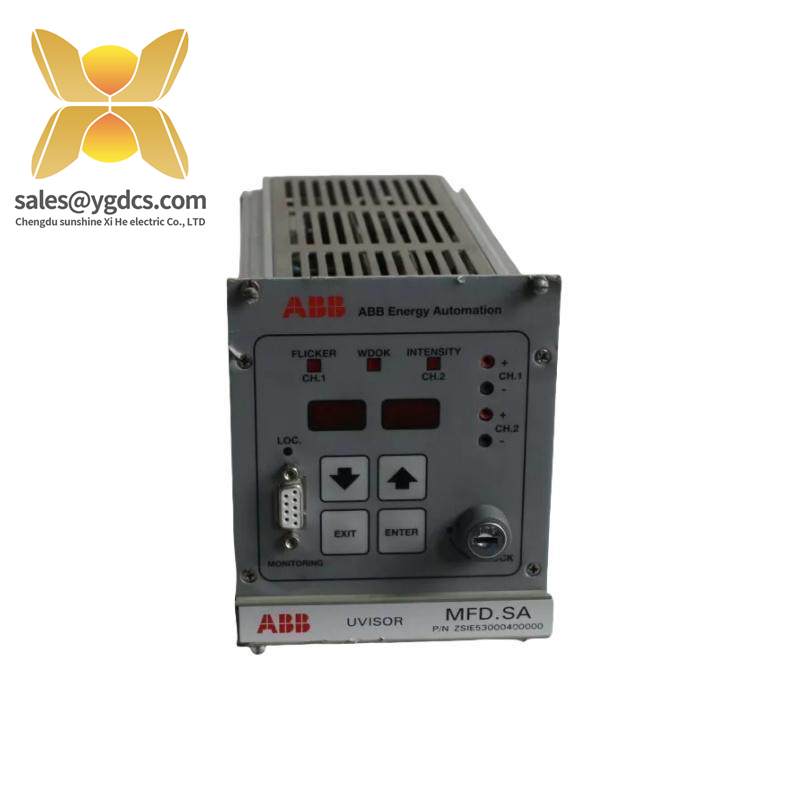 abb_uvisor_mfd_sa_control_unit.jpg ABB UVISOR MFD.SA Control Unit - Precision Engineered for Industrial Automation