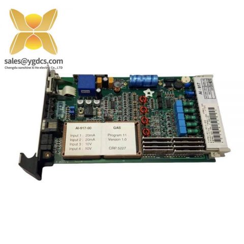Yokogawa AI-917-00: High-Precision Analog Input Module, for Advanced Control Systems