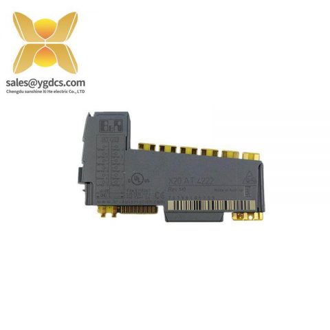 B&R X20AT4222 Bus Module: Industrial Control Module with Advanced Resistance Temperature Measurement