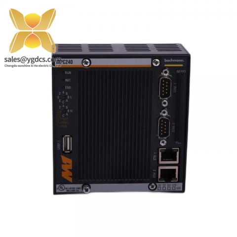 BACHMANN MPC240 Processor Modules - Industrial Control Solutions