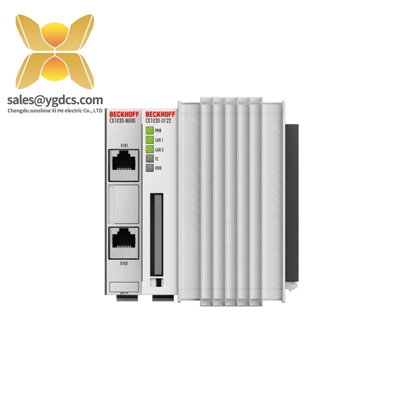 beckhoff_cx1020-0000_cpu_module.jpg Beckhoff CX1020-0000 Industrial Control Unit, Advanced Computing Module