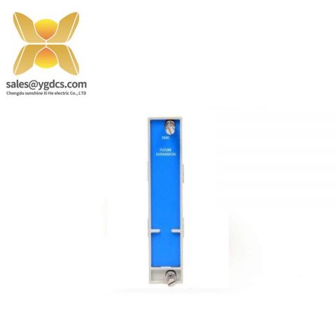 Bently Nevada 128275-01E: Future Expansion Faceplate for Advanced Automation Solutions