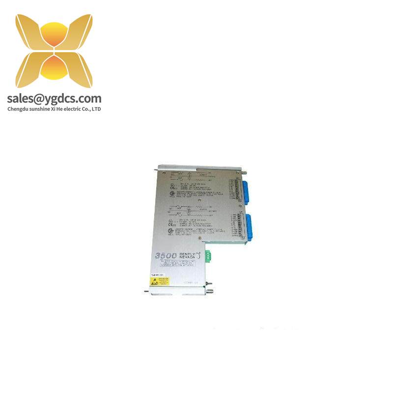 Bently Nevada 135489-02: I/O Module With Internal Barriers & Internal Terminations