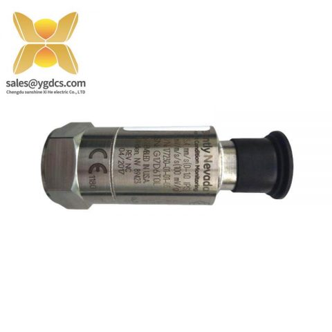 BENTLY NEVADA 177230-00-01-05 Seismic Transmitter: Precision Monitoring for Critical Infrastructure