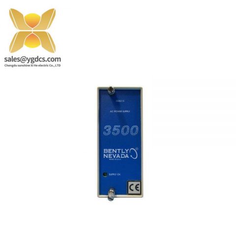 Bently Nevada 3500/15-05-00 Power Supply - High-Performance Industrial Control Module