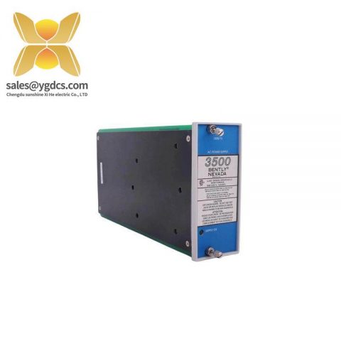 Bently Nevada 3500/15 106M1079-01 Power Supply Module: Precision Engineering for Industrial Control