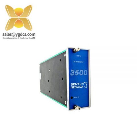 Bently Nevada 3500/15 127610-01: Advanced AC Power Supply Module for Industrial Automation