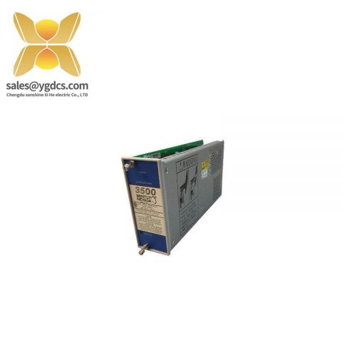 Bently Nevada 3500/15E Power Supply Module, High-Efficiency Industrial Control Solutions