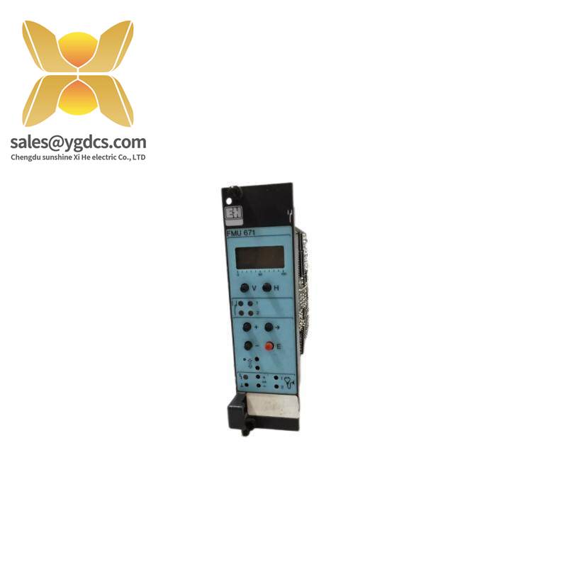 e_hifmu671_level_measurement.jpeg Endress+Hauser FMU671 Level Measurement Sensor, Precision Industrial Control Module