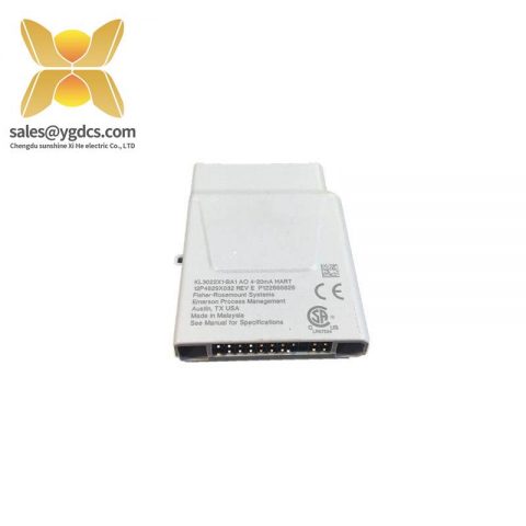 Emerson 12P4627X082: High-Side Discrete Output Module for Industrial Control Systems