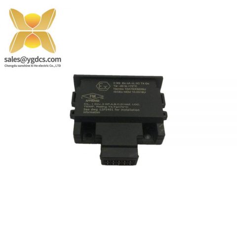 Emerson 12P4983X302 Charm Address Plug - Control Module, Enhancing Industrial Automation