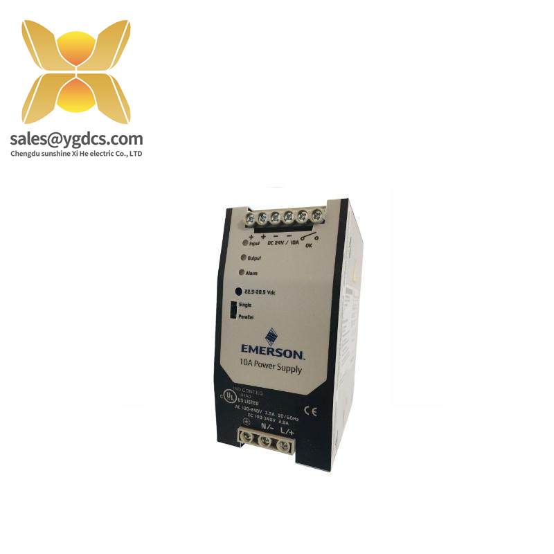 emerson_1x01047h01l1_ovation_deltav_power_module.jpg EMERSON 1X01047H01L1 Ovation DeltaV Power Module - Reliable, Efficient Control Solution