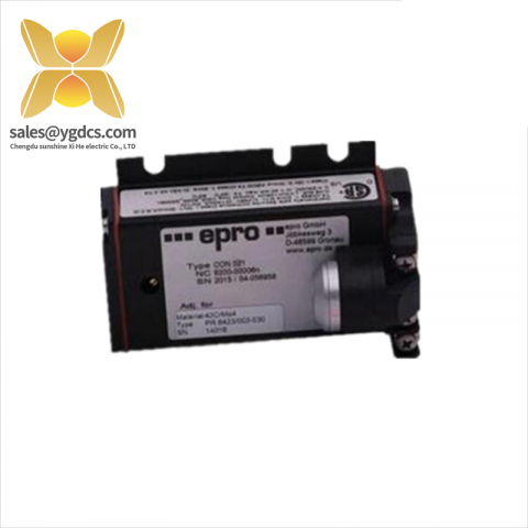 EMERSON A6125 Piezoelectric Vibration Monitor - Precision Monitoring for Industrial Control