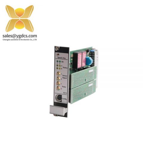 EMERSON A6312 Monitor Speed for Industrial Control Applications