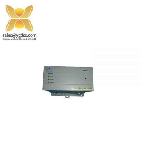 EMERSON EDU01 Power Supply: High Efficiency & Reliability for Industrial Control Systems