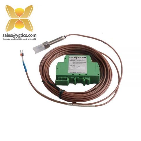 Emerson EPRO PR6423/002-131 CON041: Precision Eddy Current Sensor for Industrial Control