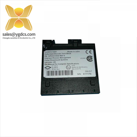 Emerson KJ3201X1-EA1 Redundant Discrete Terminal Block
