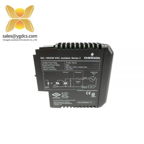 Emerson KJ3209X1-BA1 & VE4002S2T1B1 - High-Performance Output Module for Industrial Automation