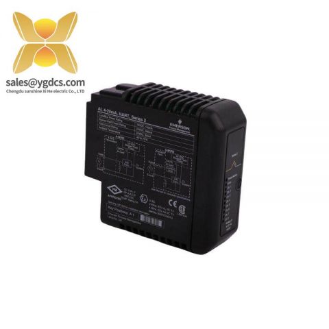 Emerson KJ3223X1-BA1 Analog Input Module, Precision for Industrial Control