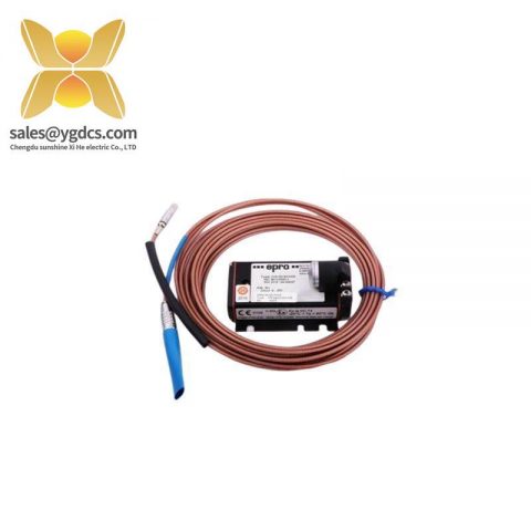 Emerson PR6423/002-011 CON041 Eddy Current Sensor: Advanced Measurement Technology for Industrial Control