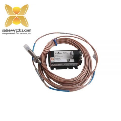Emerson PR6424/010-140 CON021 Displacement Sensor: Precise Measurement in Industrial Control Systems