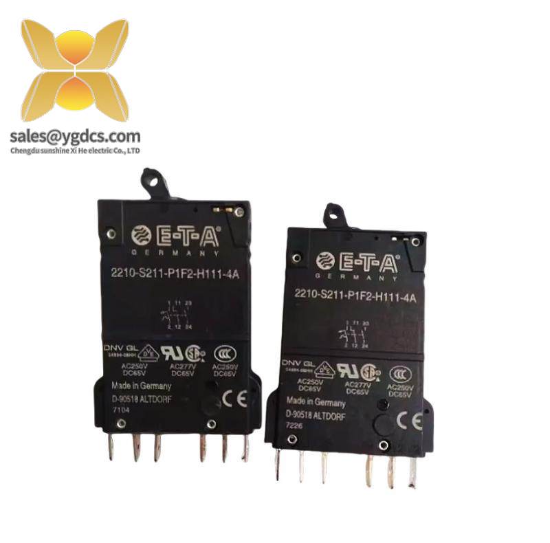 eta_2210-s211-p1f2-h111-4a_circ_brkr_thrm.jpg ETA Modular Circuit Breaker, 2210-S211-P1F2-H111-4A, Thermal Type