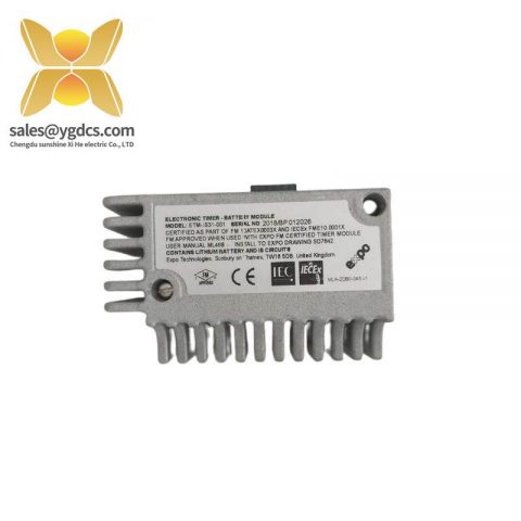 Expo ETM-IS31-001 Battery Module: High-Power Solution for Industrial Controls