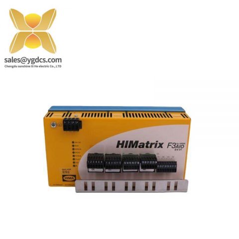 HIMA F3 AIO 8/4 01 F3AIO8/401: HIMatrix Safety-Related Controller - Advanced Control, Ensuring Industrial Safety