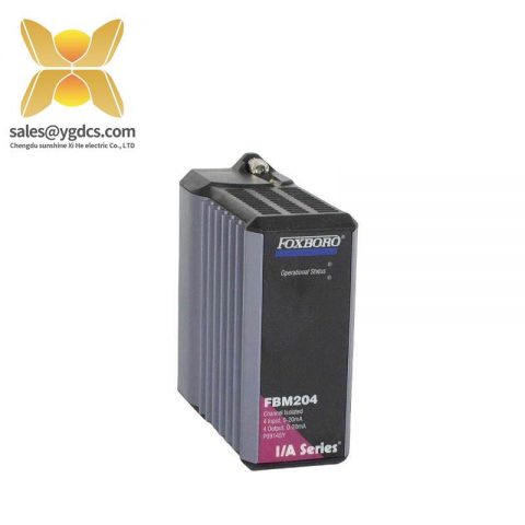 Foxboro FBM204 Interface Module - Advanced Control for Industrial Automation