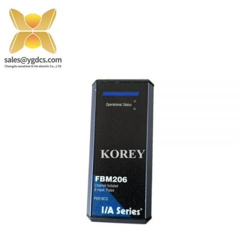 Foxboro FBM206 P0916CQ: Channel Isolated 8 Input Control Module