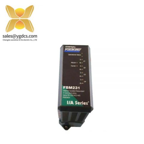 Foxboro FBM231 I/A SERIES PLC CARD MODULE