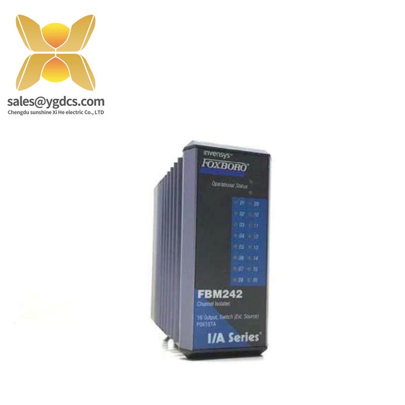 fbm242_p0916ta_foxboro_output_module.jpg Foxboro FBM242 P0916TA Output Module: Precise Control for Industrial Automation