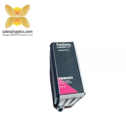 FOXBORO FBM203 RH914SV: Channel Isolated 8 Input RTD Module