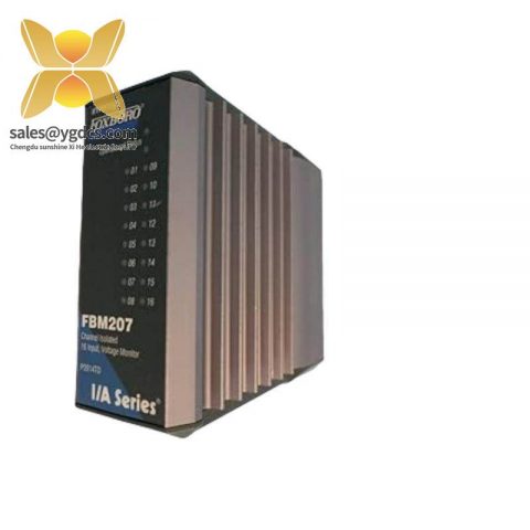 Foxboro FBM207 P0914TD Channel Isolated Monitor: Advanced Process Control Solution