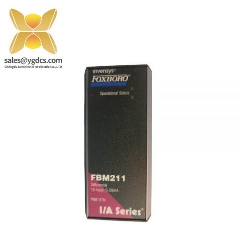 Foxboro FBM211 P0914TN Differential Input Module - Precision Control Solution