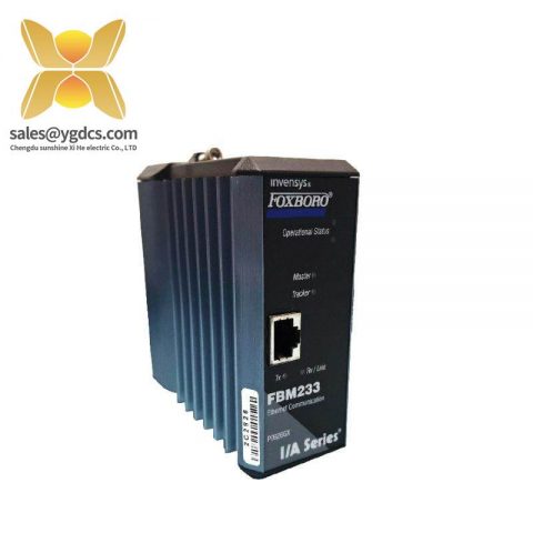 Foxboro FBM233 P0926GX: Channel Isolated Process Instrument, for Precise Control Solutions