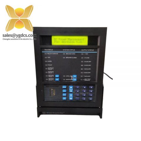 GE 750-P5-G5-D5-HI-A20-R - Advanced Feeder Management Relay for Industrial Control