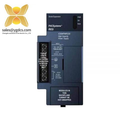 GE FANUC IC694PWR321: Industrial Power Supply Module for PLC Systems