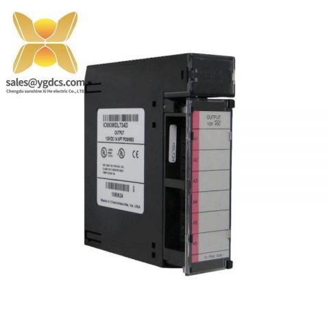 GE IC693MDL734D: Industrial Positive/Negative Logic Output Module, 1 Amp Capacity