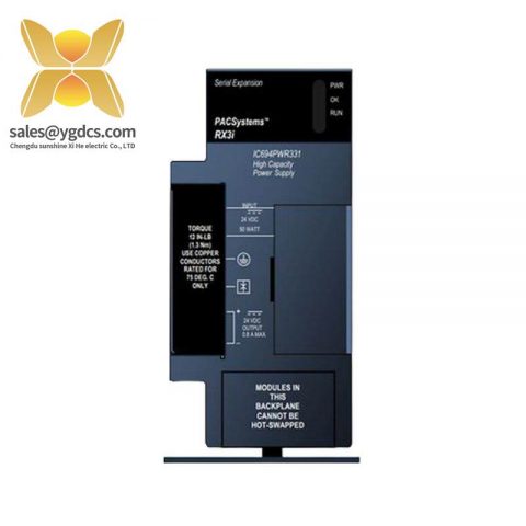 GE IC694PWR331 Power Supply 24 Vdc High Capacity