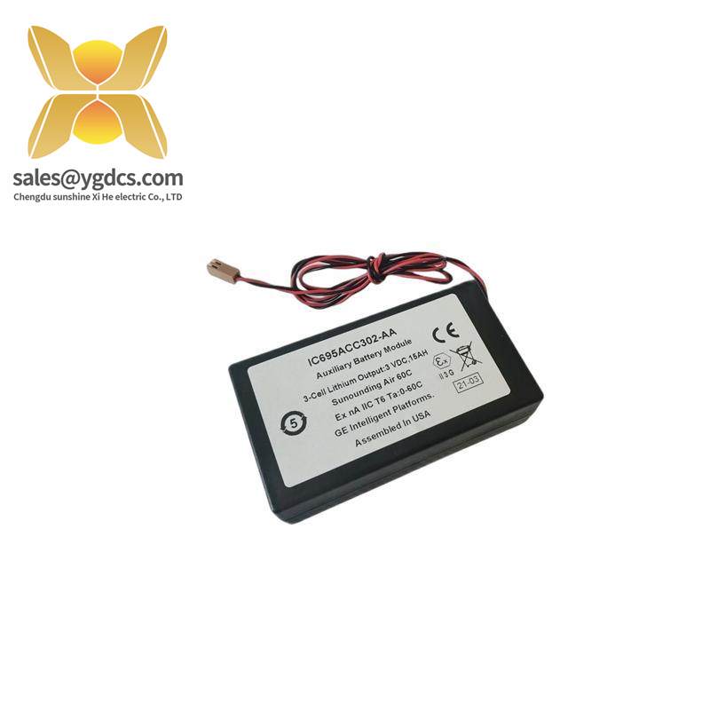 ge_ic695acc302_battery_module.jpg GE IC695ACC302 Battery Module, High Performance UPS Power Supply
