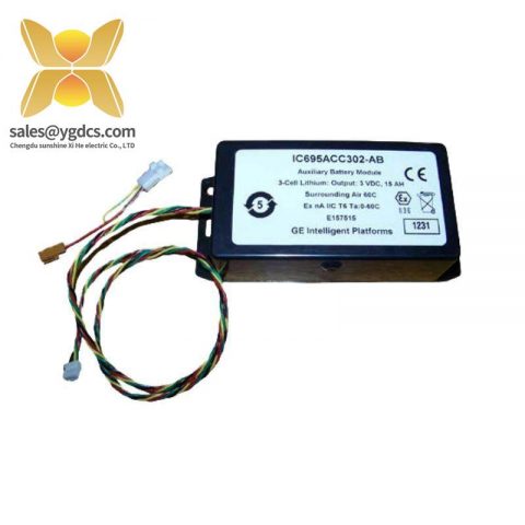 GE IC695ACC302 Smart Battery Module - Advanced Power Management Solution
