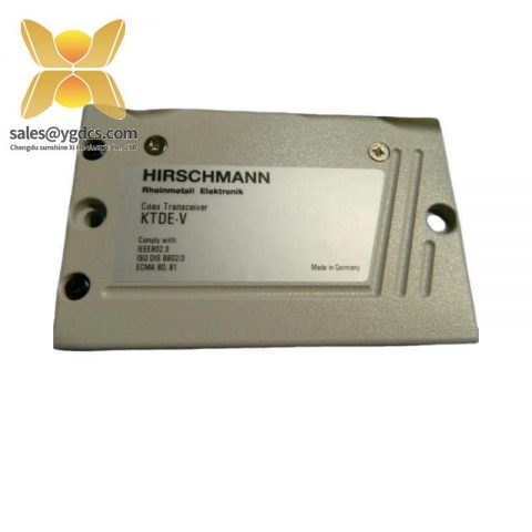 Hirschmann KTDE-V 943258-001 Coax Transceiver Module, Industrial Communication Solution
