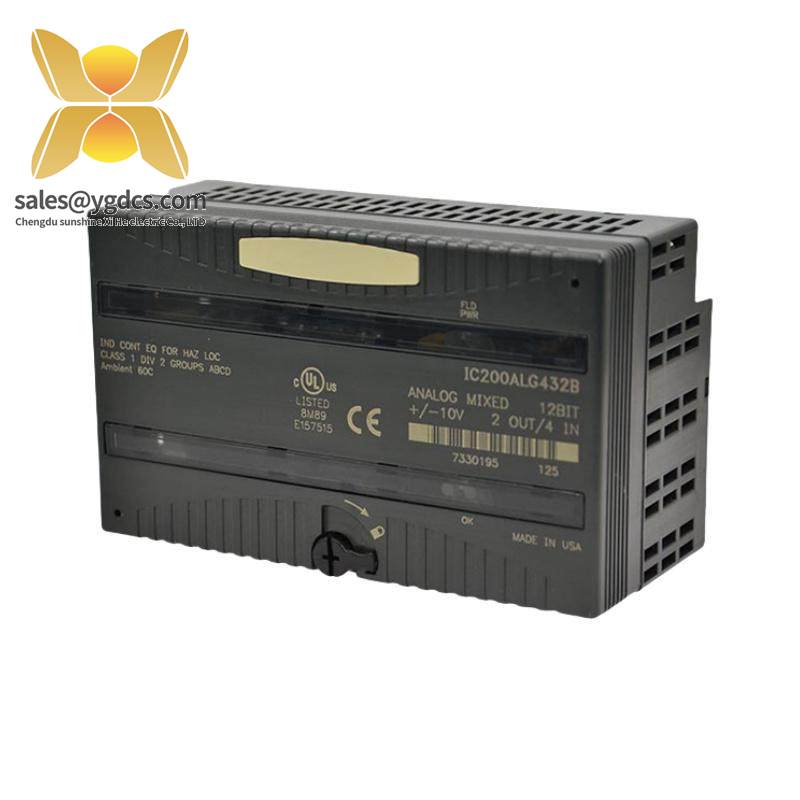 ic200alg432_ge_fanuc_analog_mixed_module.jpg GE Fanuc IC200ALG432 Analog Mixed Module - VersaMax 10 Volts DC Input Module
