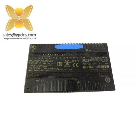 GE IC200MDL740: Positive Logic Output Module, High Performance & Cost-Effective Solution for Industrial Automation
