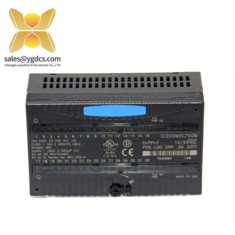 GE VersaMax IC200MDL750 Output Module: High-Performance Discrete Control