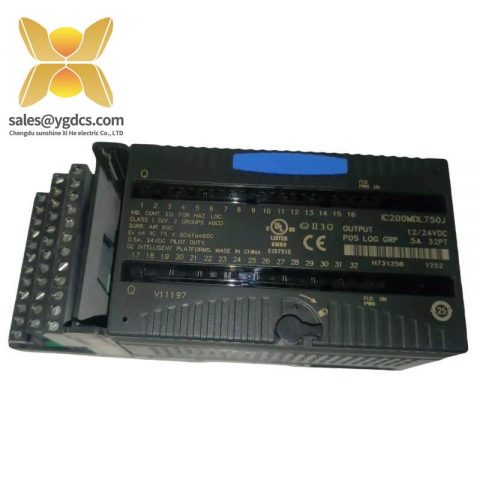 GE IC200MDL750J: High-Performance VersaMax Discrete Output Module